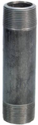 Anvil Beck 1 in. MPT x 5 in. L Black Steel Nipple