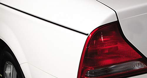 Cowles Custom - Premium Universal Body Molding For All Vehicles - Easy Install, Black Finish, 1/4' By 20 Ft, Uv Protected, Long Lasting Flexible Pvc