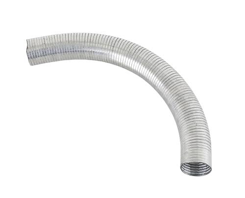 TORDXICS 2 ID x 18 Length Universal Exhaust Flex Pipe 1.5' Feet