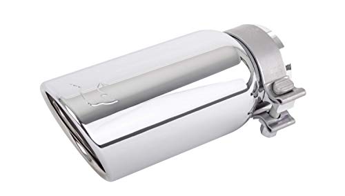 Go Rhino! Exhaust Tip | Stainless Steel, Chrome | Grt4514 | Fits 4'' Diameter Exhaust Tubes