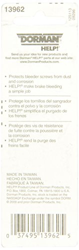 Dorman Help! 13962 Brake Bleeder Caps
