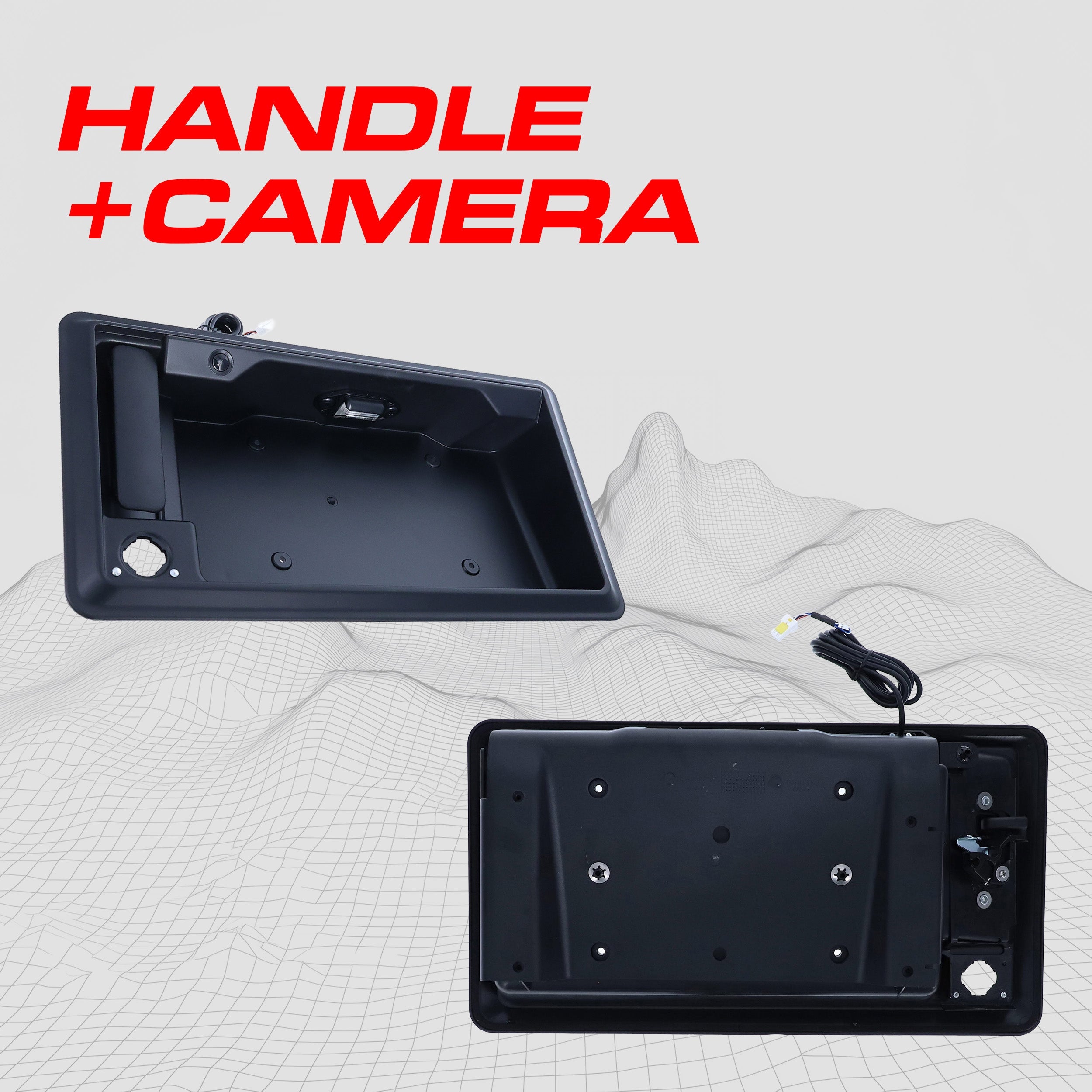 Ford Econoline E150, E250, E350, E450 (2008-2024) Replacement Cargo Van Door Handle with Backup Camera