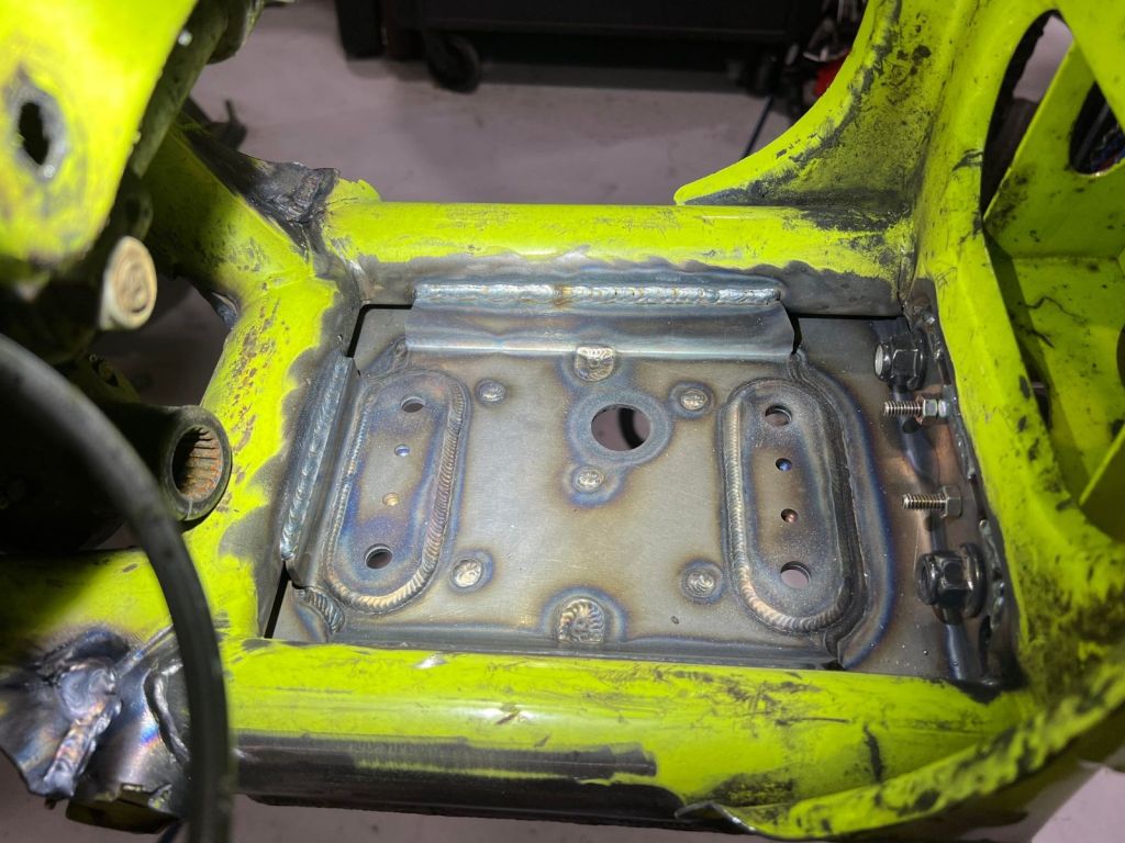 Maverick X3 Chromoly Front Diff Tray