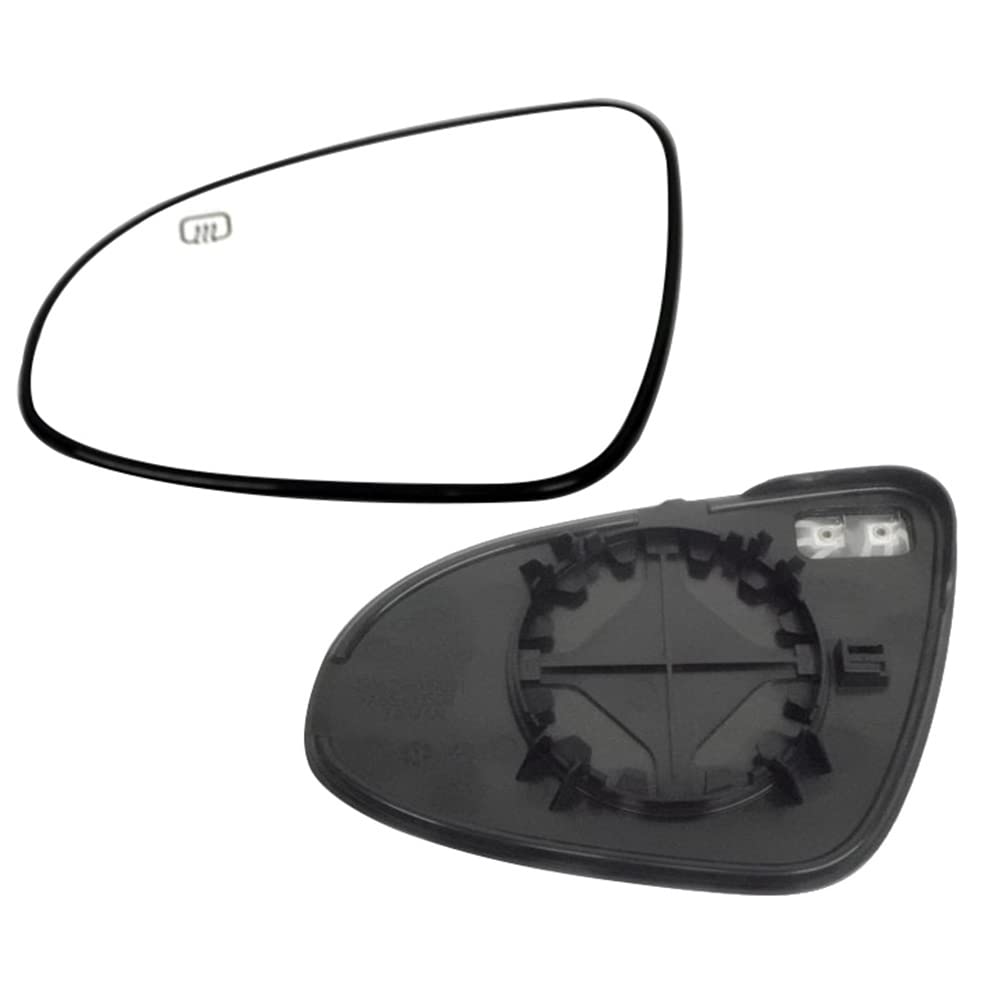 SCITOO Exterior Mirrors Replacement Glass Driver and Passenger Left and right Fit for 2014-2017 For Toyota COROLLA W/HEATED Chro