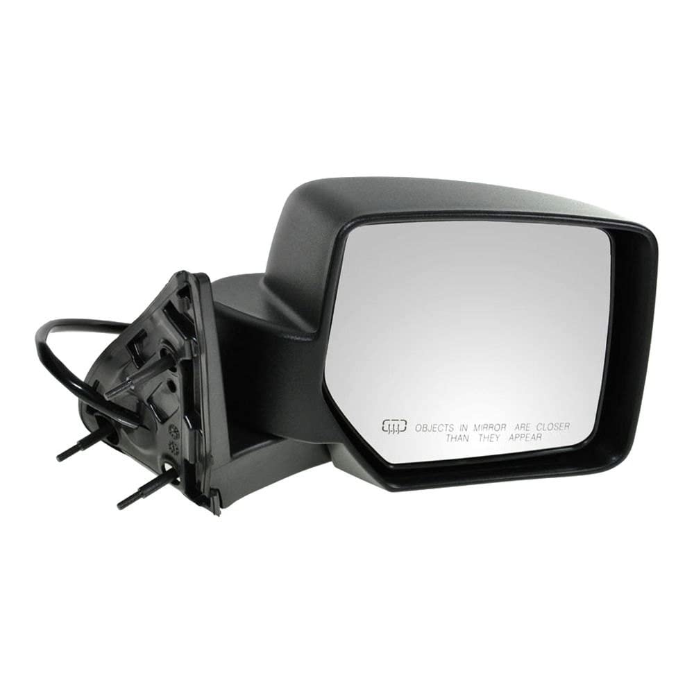Trq Right Mirror With Heat Passenger Side Compatible With 2007-2011 Dodge Nitro Ch1321278