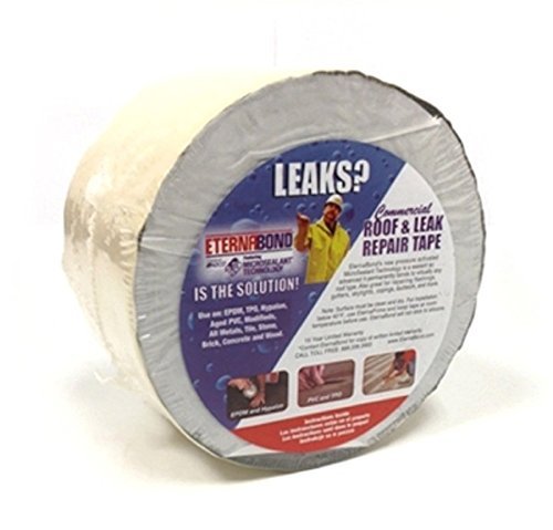 Eternabond Tan Mobile Home Rv Rubber Roof Repair Tape Sealant 4'' X 10' - 10 Foot, 10 Feet