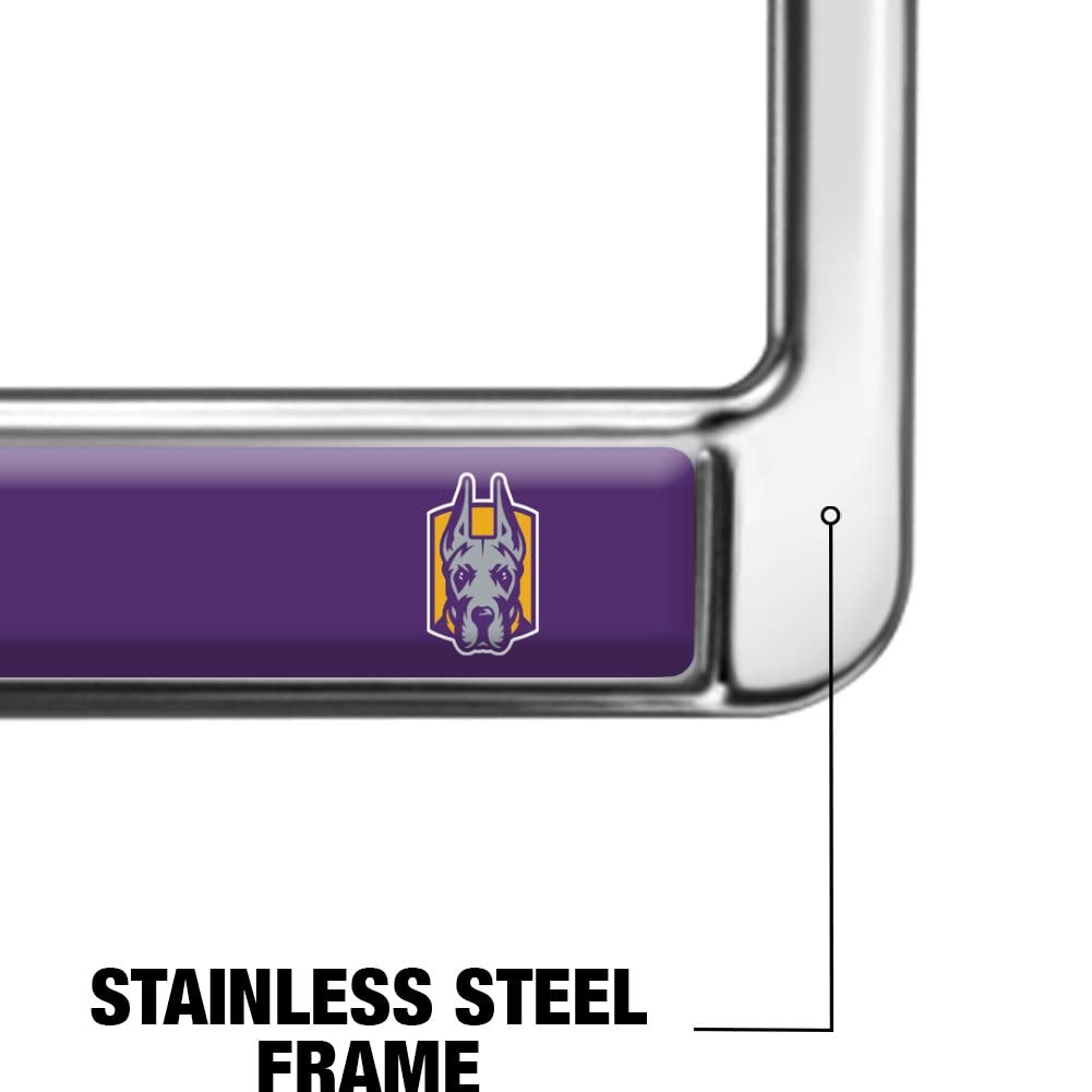 University at Albany Alumni Logo Full Size Standard License Plate Metal Frame
