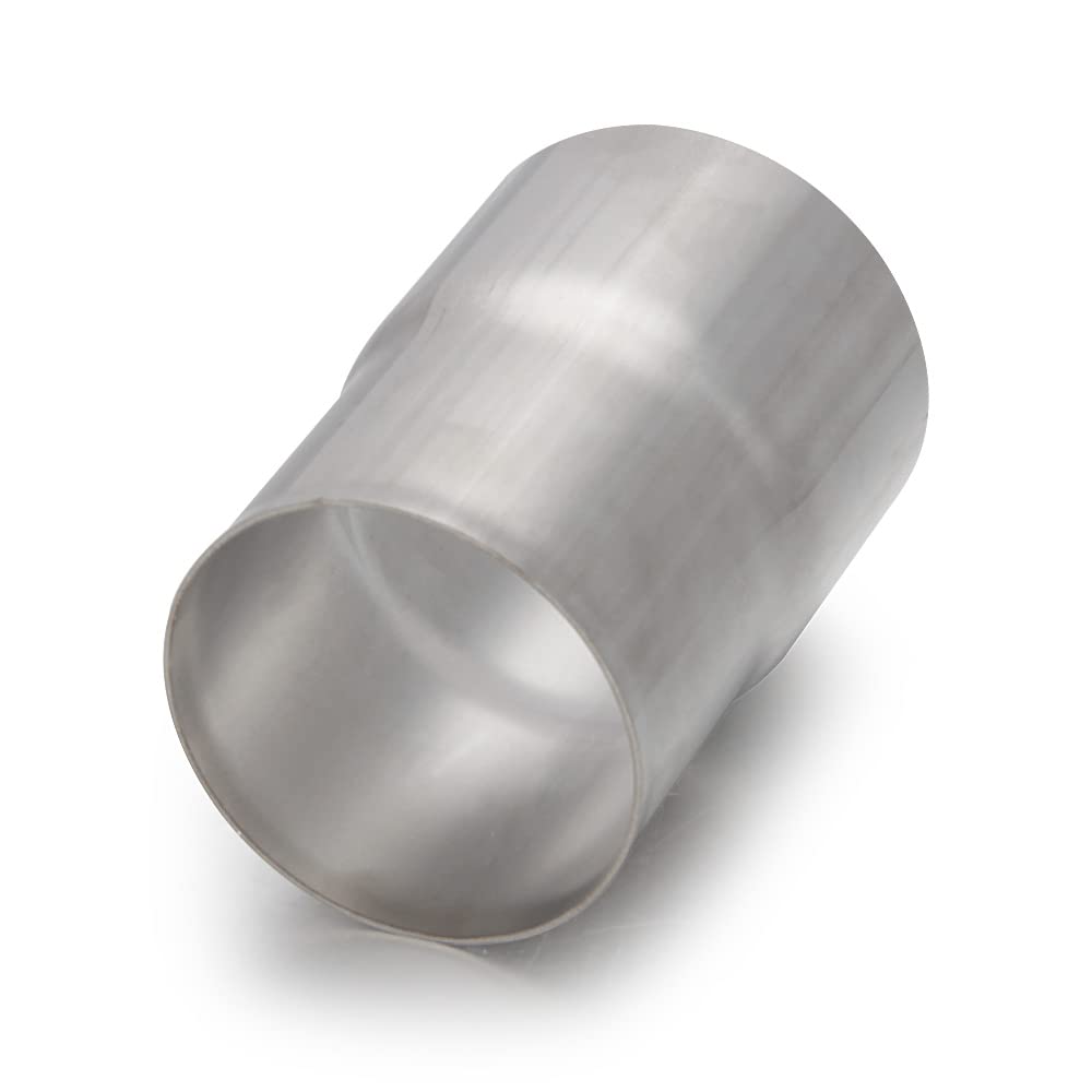 A-Karck Exhaust Adapter Connector 2.5' Od To 2.75' Id, Exhaust Pipe Reducer 304 Stainless Steel, 4' Overall Length