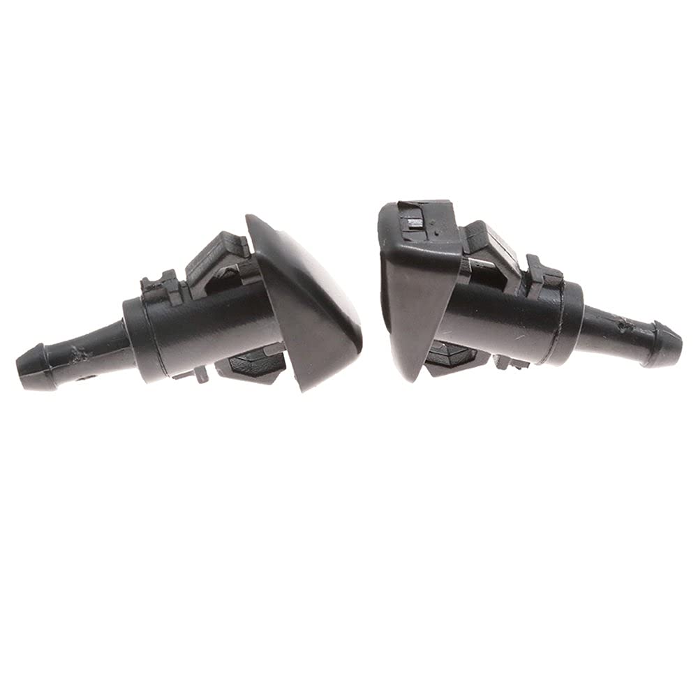 Pack of 2 Windshield Washer Nozzle Sprayers Kit Front Left Right Windshield Washer Squirter Nozzle for 2005-2015 Jeep 2004-2017
