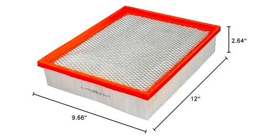 FRAM Extra Guard CA10228 Replacement Engine Air Filter for Select Dodge Nitro and Jeep Liberty Model Years, Provides Up to 12 Months or 12,000 Miles Filter Protection
