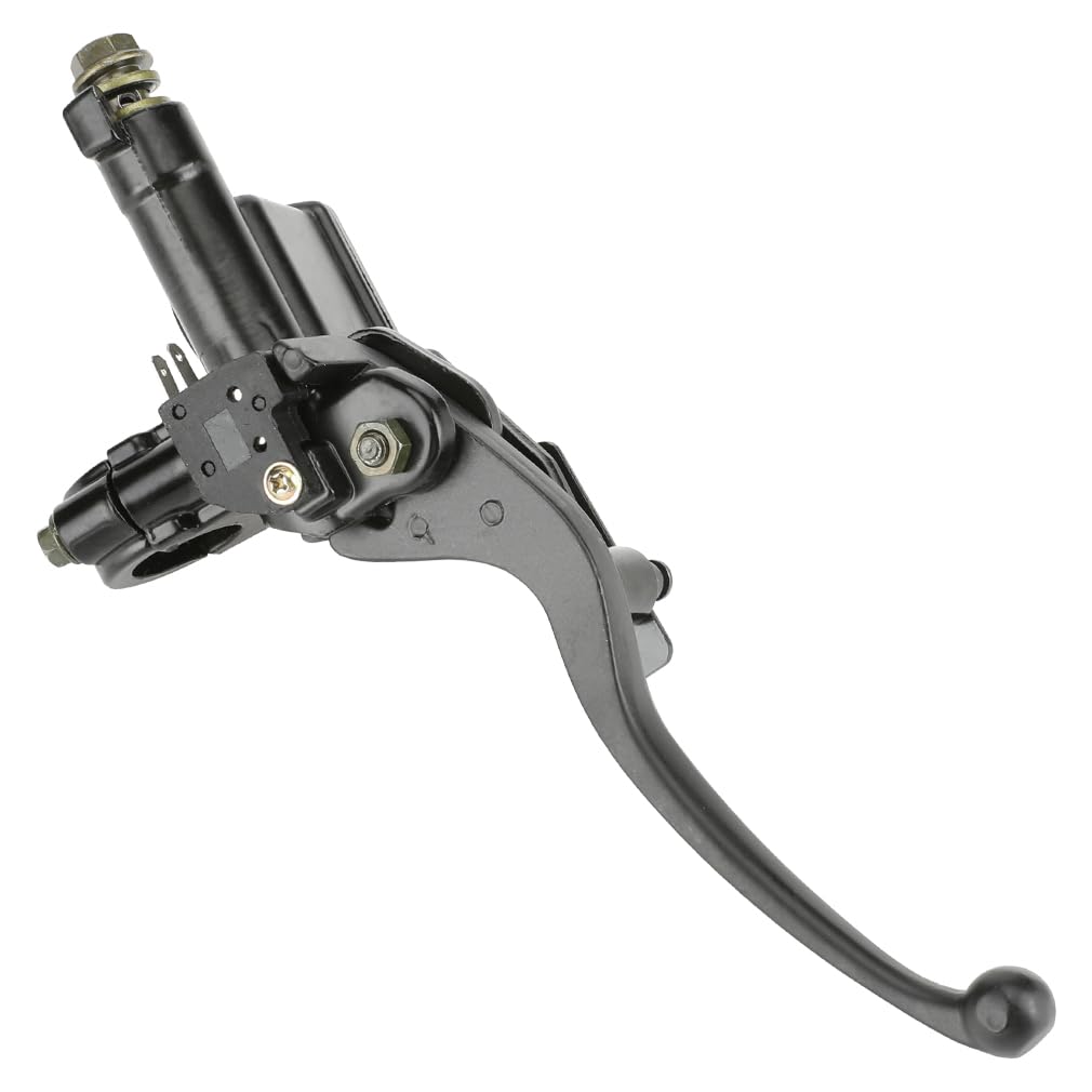 Left Brake Master Cylinder Lever For 110Cc 90Cc 50Cc Peace Eagle Cool Sports Coolster 3050A 3050Ax 3050B Tao Tao Loncin Sunl Dino Helix Kazuma Meerkat 50Cc Falcon 90Cc Redcat 110Cc Chinese Atv Quad