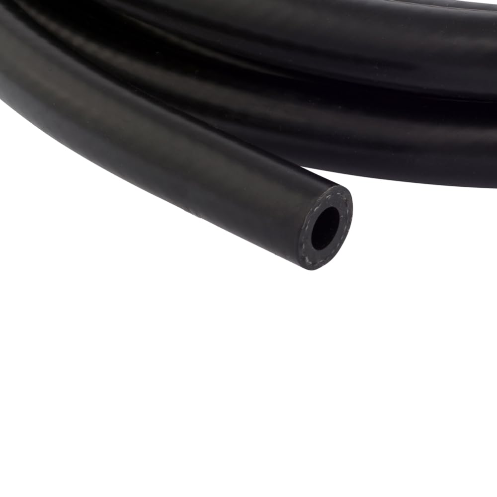 Ez-Flo Rubber Fuel Line, 1/4 Inch Id X 10 Feet, Black, 98595