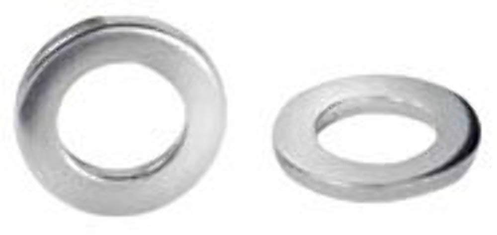 Mcgard 78713 Stainless Steel Cragar Center Hole Mag Washer - Pack Of 10,Silver