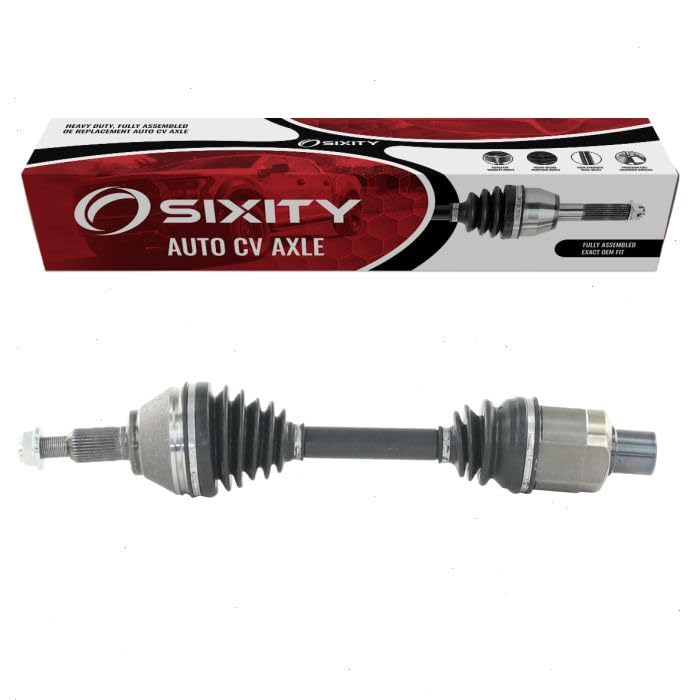 Sixity Auto Front Right CV Axle compatible with Ram 1500 2012-2022 - Passenger Side Complete Axle Shaft Assembly
