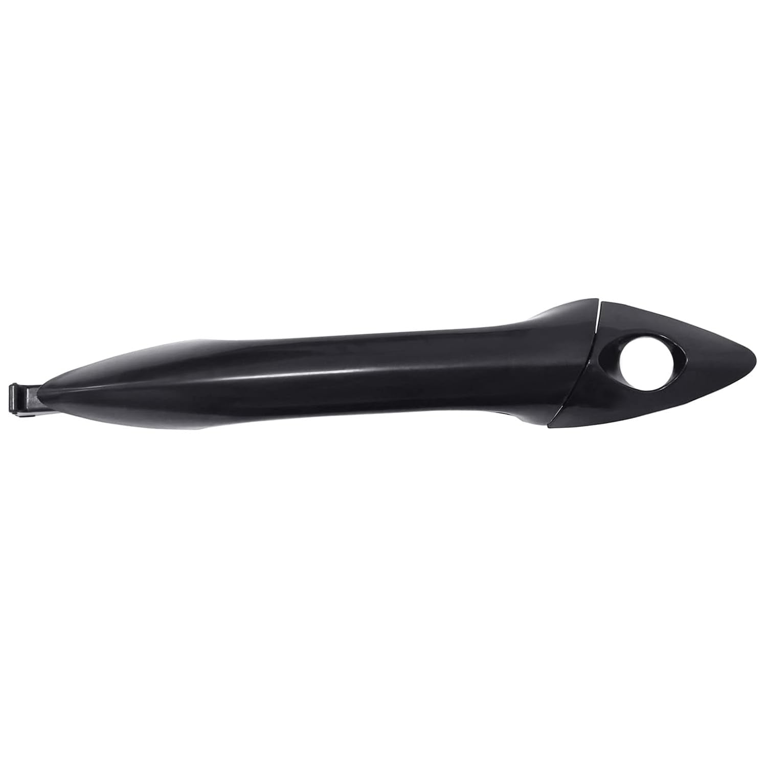 Lcyolada Front Left Driver Side Exterior Door Handle for Hyundai Elantra 2011 2012 2013 2014 2015 2016 - Black - Without Smart E