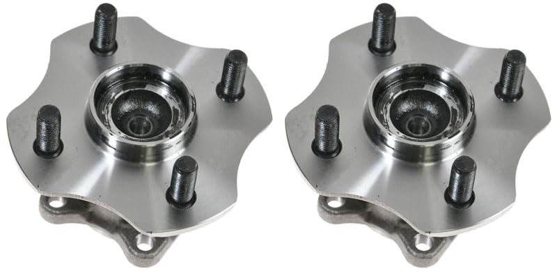 Trq Rear Wheel Hub Bearings Assembly Set Compatible With 2000-2005 Toyota Echo