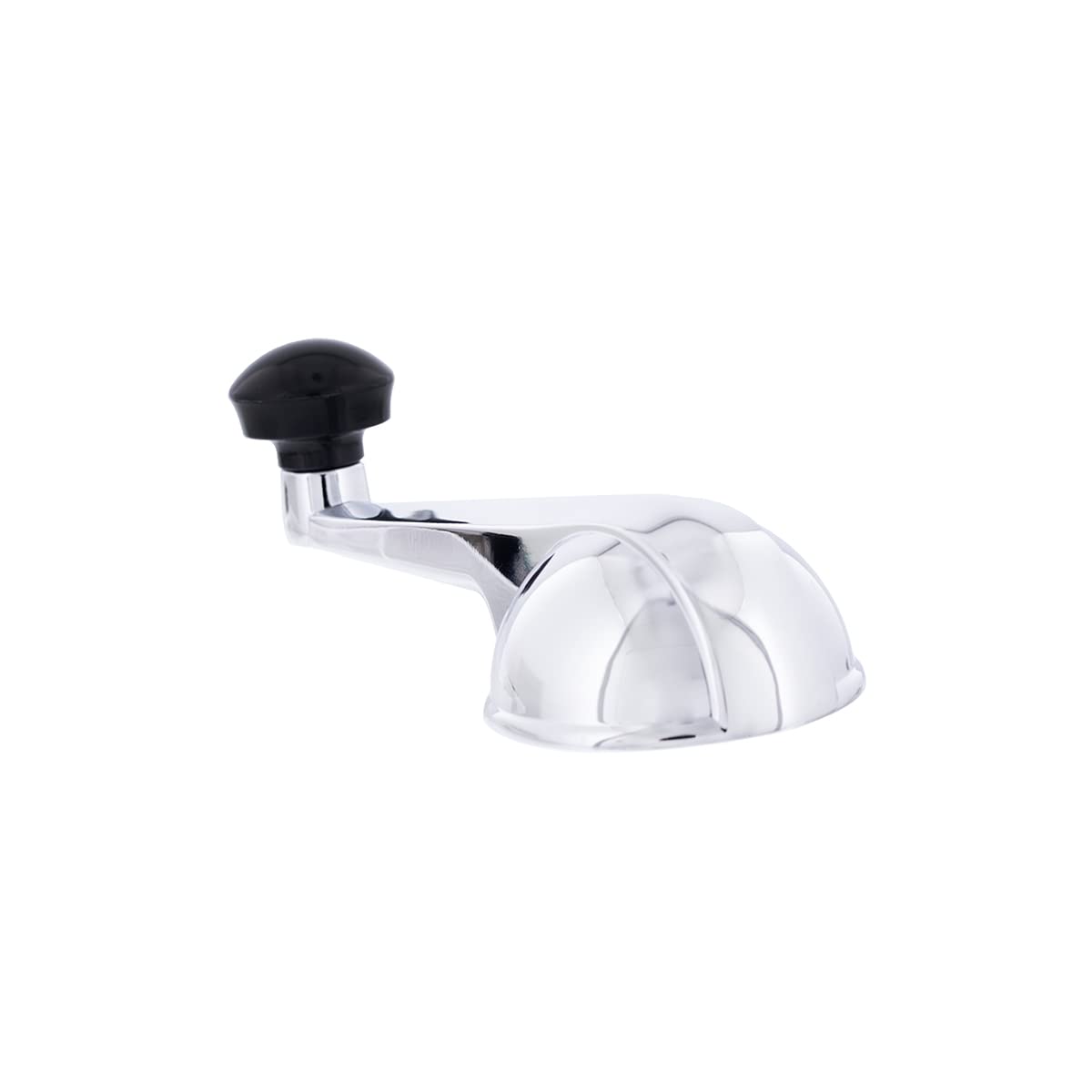 United Pacific C476602 Chrome Inside Window Crank Handle for 1947-66 Chevy & GMC Truck, OE Spline Mounting Hole, All Metal w/Plastic Knob - ONE Handle