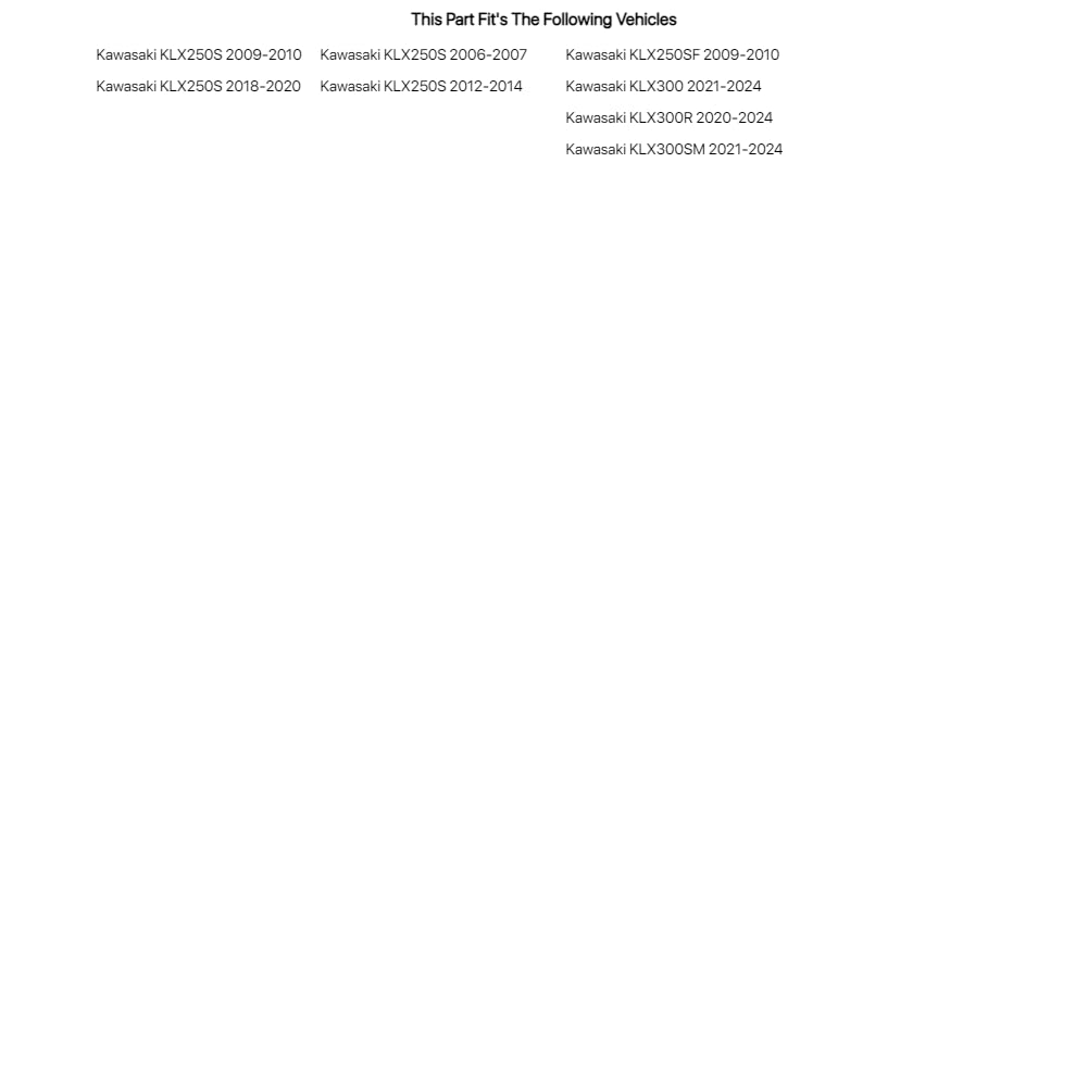 Tusk Folding Shift Lever Black/Green Tip For Kawasaki Klx300R 2020-2022