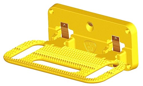 Carr'S 195007: Hd Mega Ladder Rack Step - Safety Yellow - Chevy Express/Gmc Savana (Step Not Illuminated) - (Single)