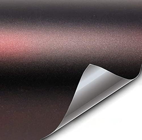 Vvivid+ Matte Demon Black Premium Vinyl Wrap Film (100Ft X 5Ft)