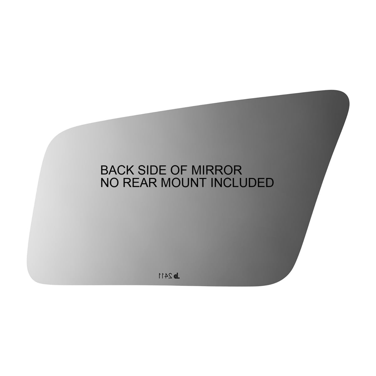 Burco 2411 Passenger Side Replacement Mirror Glass For 1979-1986 Ford Mustang, 1979-1986 Mercury Capri