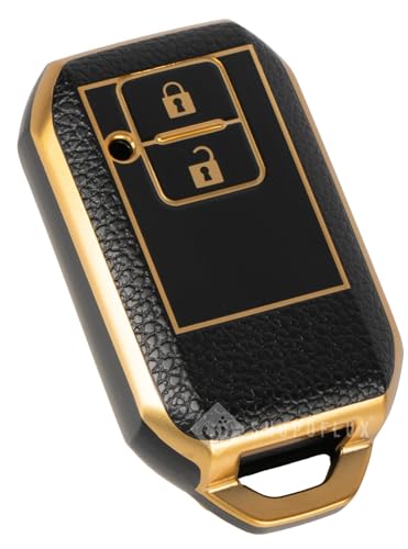 Shopoflux Leather Tpu Key Cover Compatible With Baleno, Grand Vitara, Xl6, Swift, Brezza, Celerio, Ignis, Ertiga, Dzire, Fronx,