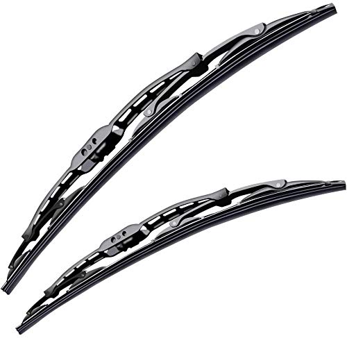 Replacement for Dodge Ram 1500, 2500, 3500, 4500 Windshield Wiper Blades - 22''+22'' Front Window Wiper - fit 2009-2018 Vehicles
