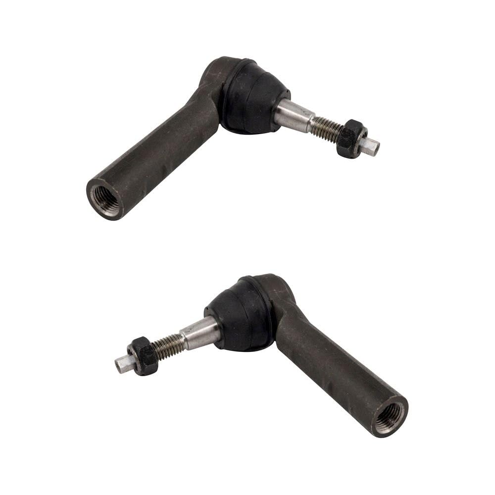 TRQ Front Outer Tie Rod Set Compatible with 2010-2016 Buick LaCrosse 2011-2013 Regal 2014-2019 Cadillac XTS 2011 Saab 9-5