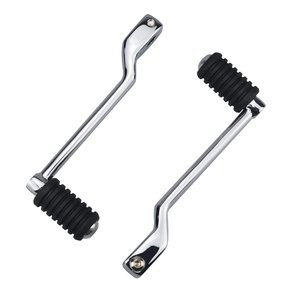 WOWTK Front and Rear Levers w/Shifter Pegs,Heel/Toe Shift Pegs for Harley 1986-2017 FL Softail,1988-2024 Touring Road King Road