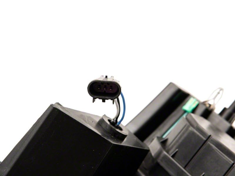 Raxiom G4 Projector Headlights; Black Housing; Clear Lens Compatible With 09-14 F-150 W/Factory Halogen Headlights