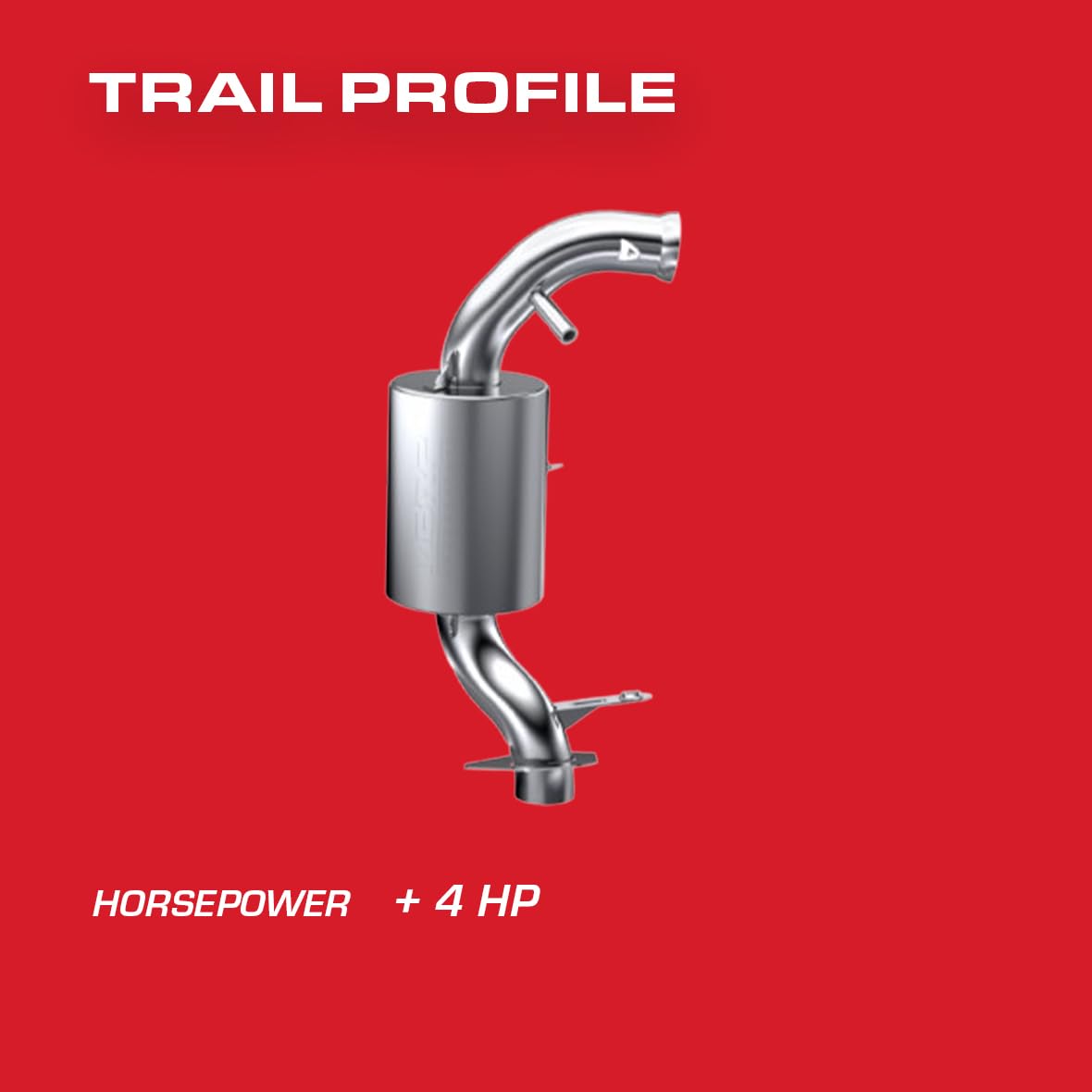 MBRP 132T207 Trail Series Performance Exhaust