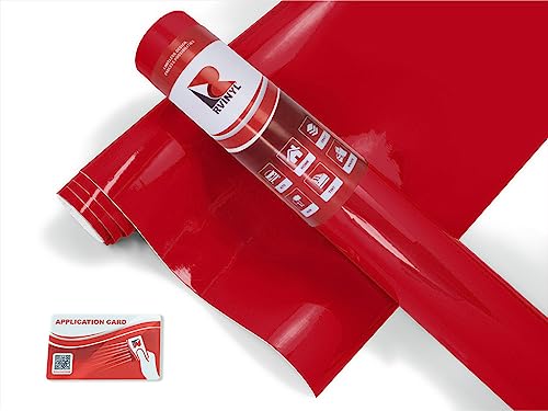 Avery Dennison Sw900 433-O Gloss Cardinal Red Supreme Wrapping Film Vinyl Vehicle Car Wrap Sheet Roll - (72'' X 60'')