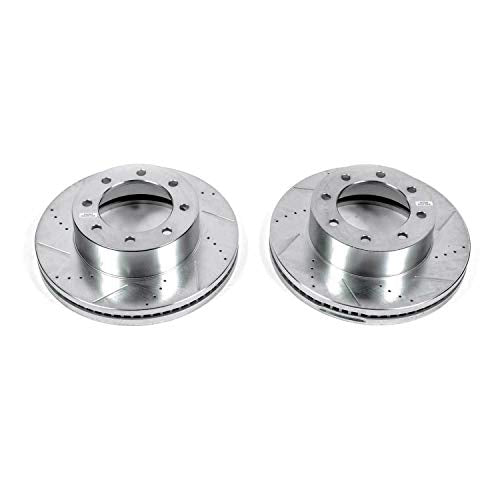 Power Stop Ar85153Xpr Front Evolution Drilled & Slotted Rotor Pair