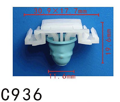 Autobahn88 Retainer Clip For Door Anti-Scratch Panel, Compatible With Bmw (Oem: 51-13-2-251-394) (Pack Of 20)