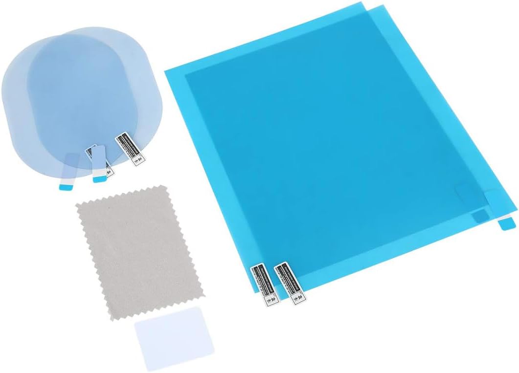 Unifizz 4pcs Car Rearview Mirror Film Rainproof Waterproof Mirror Film Anti Fog Clear Nano Coating Car Film for Car Rear View Mi