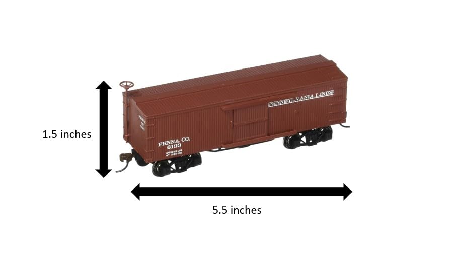 Bachmann Industries Pennsylvania Lines Old-Time Box Car (Ho Scale Train)