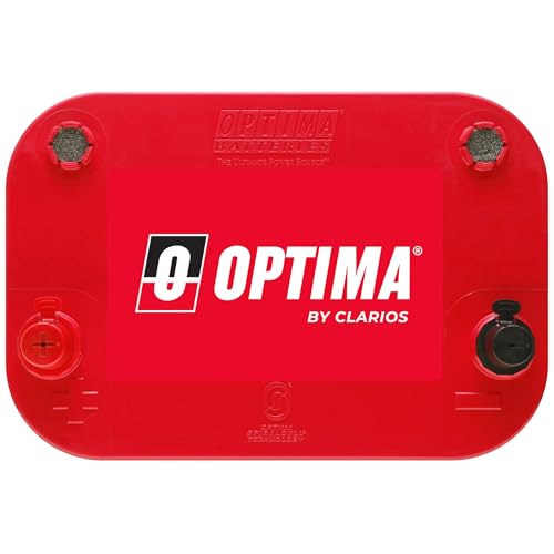 Optima Batteries High Performance 25 Redtop Sealed Agm Car, Truck, And Suv Starting Battery, 720 Cca, Sae Terminal, Maintenance