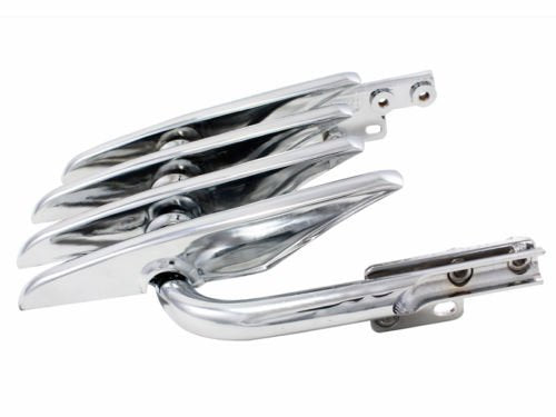 Classics Rigid Stealth Luggage Rack Compatible With Harley Davidson 1999-2008 Electra Glide Standard Road King 2006-2008 Flhx