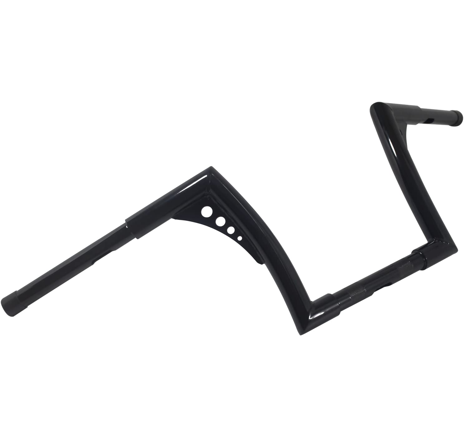 10 Inch Rise 1-1/4'' Batwing Ape Hangers Handlebar Compatible With Harley Softail FLST FXST Sportster XL 883 1200 Touring Road G