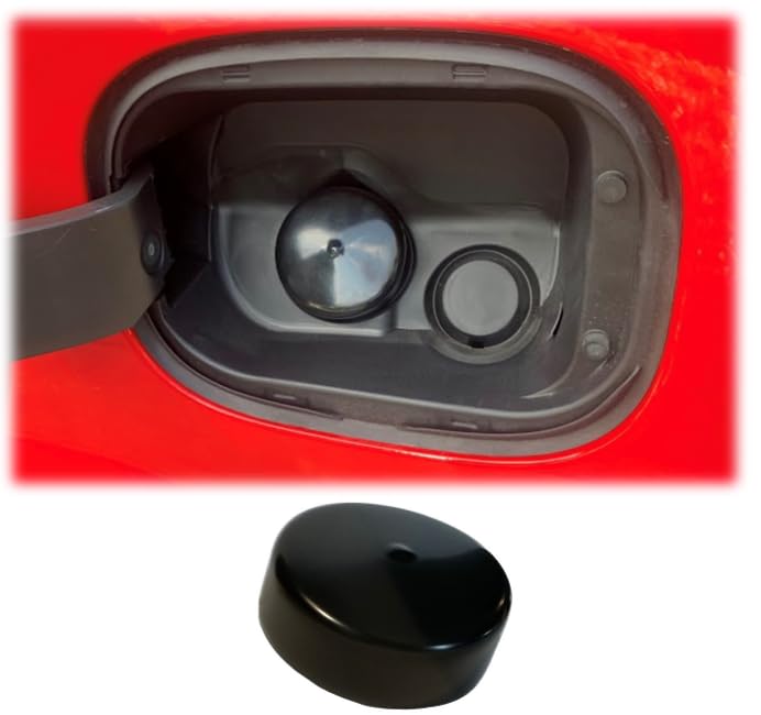 Cap & Shield 2.375Inch Id, Capless Gas Cap Dirt, Water & Dust Cover Compatible With Gmc, Chevrolet, Buick & Cadillac Capless Gas