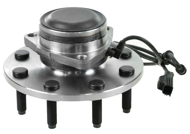 Trq Front Wheel Bearing & Hub Assembly With Abs Sensor Compatible With 2003-2005 Dodge Ram 2500 Ram 3500