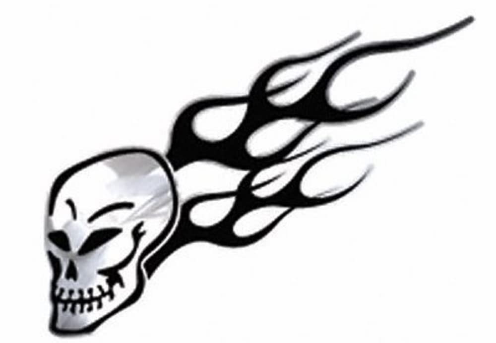 Trimbrite T1952 Steel Effects Skull C/B