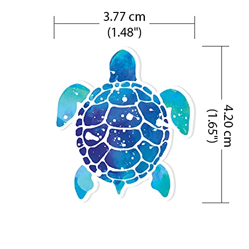 WIRESTER Fresh Scented Car Air Freshener Vent Clip, Decorative Accessories, Interior Decoration for Cars - Blue Sea Turtle