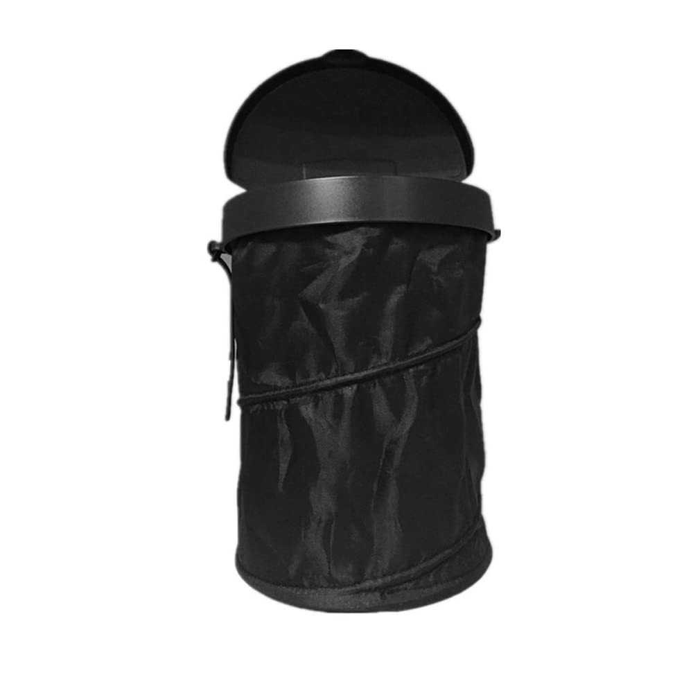 yunfu Car Garbage Can Dustbin Auto Trashes Can Folding Storage Organizer Large Capacity with Lid for Car Vehicle Truck SUV