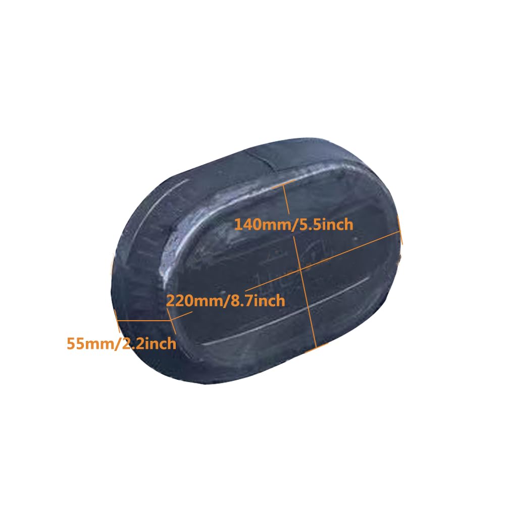 M Maintenanse Waterproof Air Cleaner Filter Cover for Harley Touring & Dyna, Model 114-7, Size 114