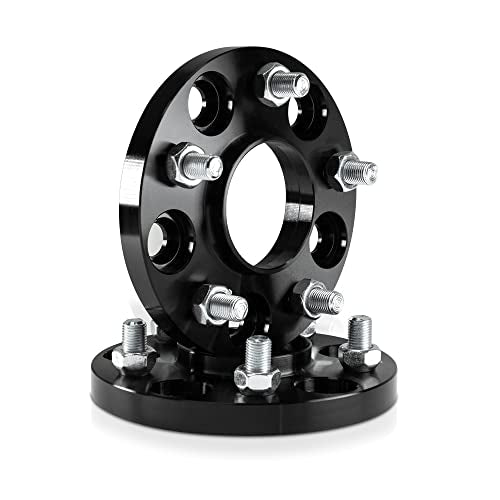 Customadeonly 15Mm Hubcentric Black Wheel Spacers 5X100 Compatible For Toyota Corolla Prius Camry Matrix Celica, Scion Tc Xd, Lexus Ct200H Es250, Pontiac Vibe (2Pc 54.1Mm M12X1.5) Spacer
