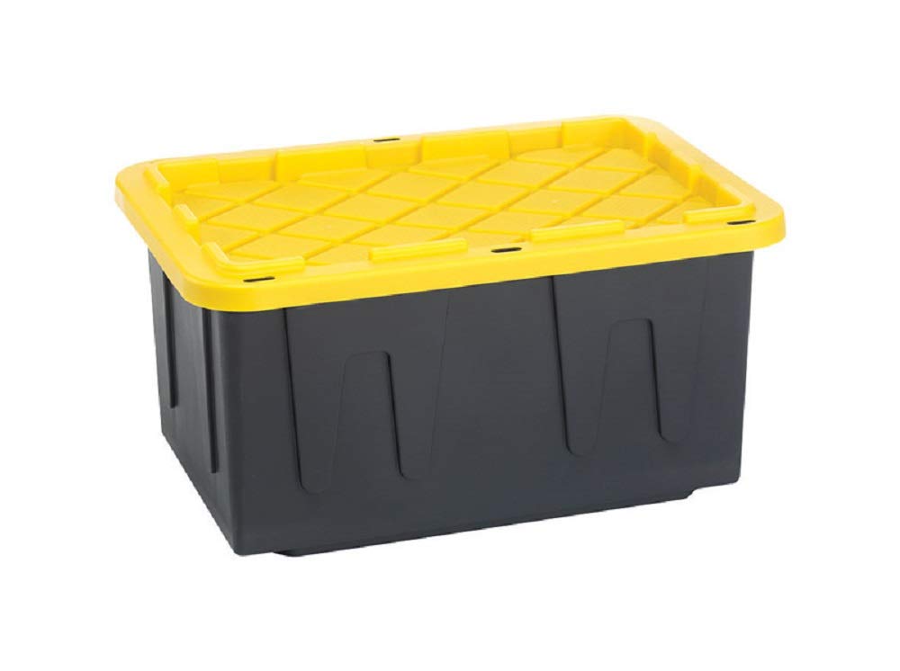 HOMZ Tough Storage Tote, 27Gallon