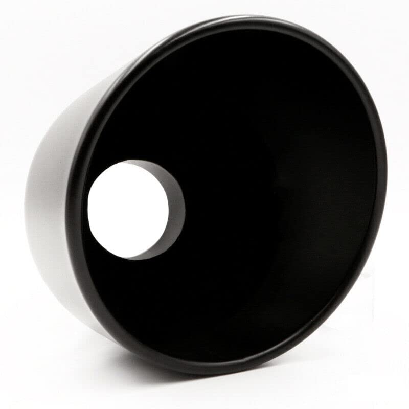 Rp Remarkable Power, 4'' Inlet 10'' Outlet 15'' Overall Length Long Stainless Steel Rolled Edge 20 Degree Diesel Black Exhaust T