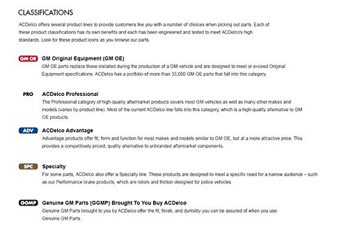 GM Genuine Parts 12594578 Positive Crankcase Ventilation (PCV) Tube, Black