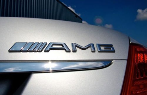 Amg Mercedes-Benz Badge Emblem Decal Trunk Fender Sticker Logo Chrome Usa New!